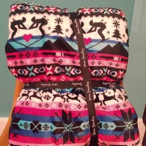 Vera Bradley throw and tote
